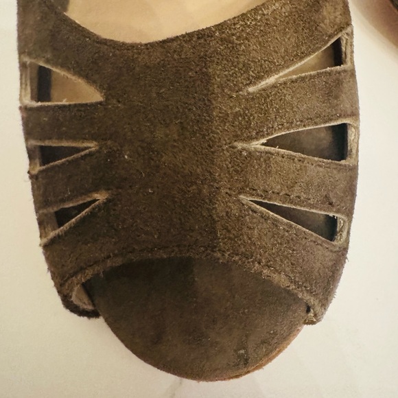 Really great things by Enrique Antinori, size 41 (10) Elegant Brown Suede Heels - Picture 10 of 14